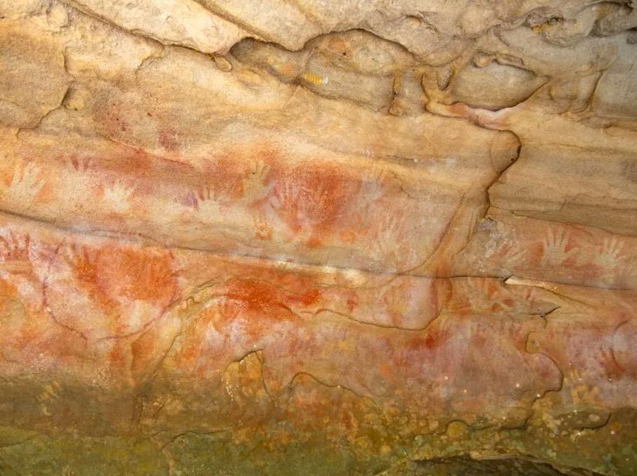 ceilingistheroof | Red Hands Cave: Exploring the ancient art in Red Hands Cave.